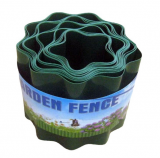 花园草地围栏挡土卷状篱笆波浪形塑料篱笆栅栏 10cm*9m