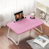 折叠桌 学生床上书桌儿童学习桌床上小桌子笔记本电脑桌 粉色
